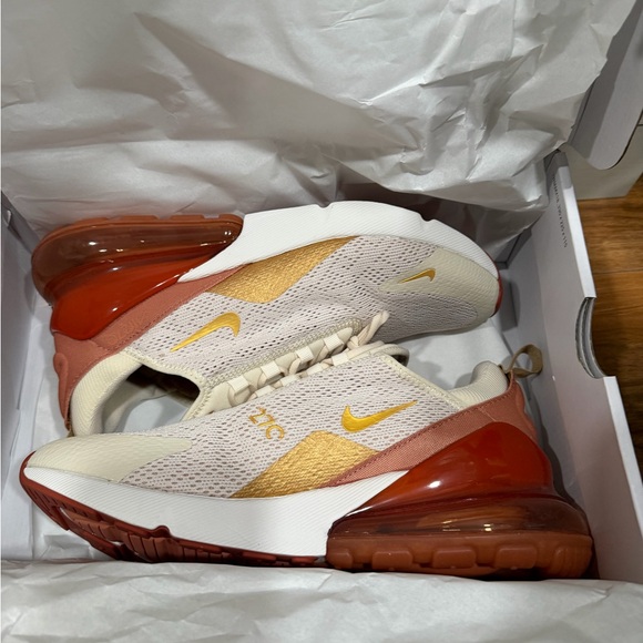 Nike Air Max 270 Light Cream Terra Blush (Women's) - Picture 8 of 10